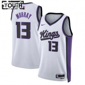 Sacramento Kings Keegan Murray Nike 2023-24 Association Edition Valkoinen Pelipaidat Swingman - Lasten